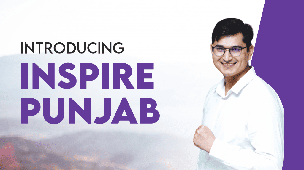 Rohit K Bishnoi introducing Inspire Punjab